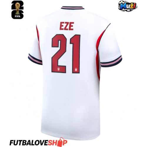 Dres Anglicko Eberechi Eze #21 Domáci MS 2026 Krátky Rukáv